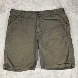 Wolverine Mens Olive Green Cotton Canvas Cargo Shorts Size‎ 42